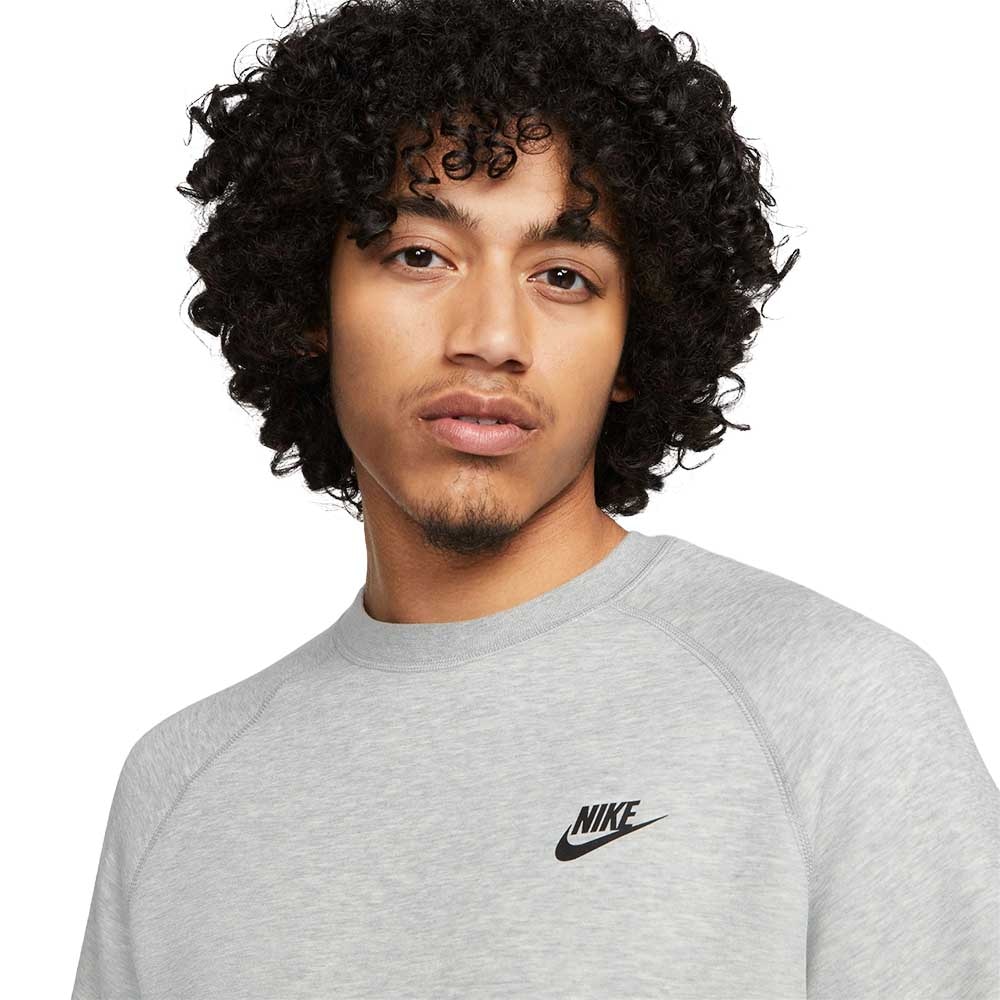 Nike NSW Tech Fleece Crew Fritidsgenser Grå