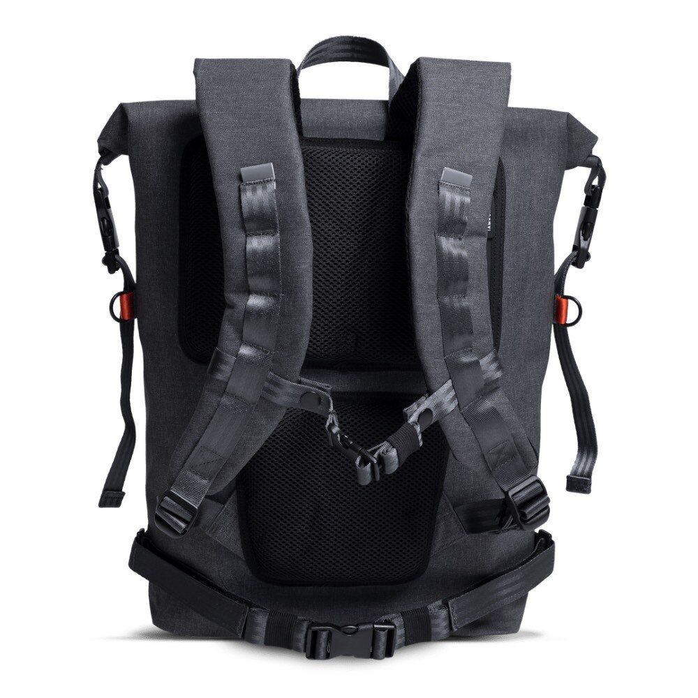 IAMRUNBOX Performance Rolltop Spin Bag 18L Løpesekk Grå