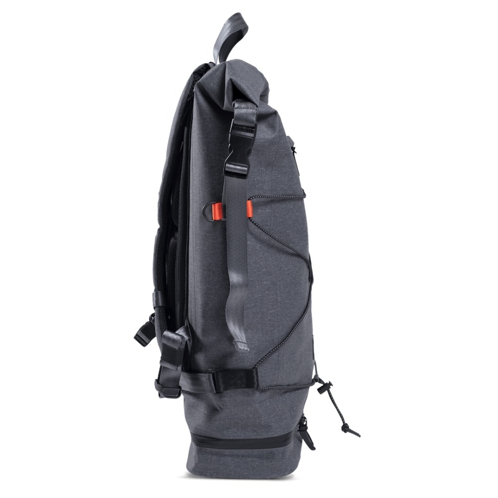 IAMRUNBOX Performance Rolltop Spin Bag 30L Løpesekk Grå