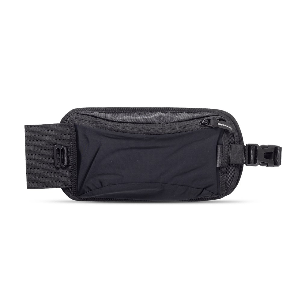 IAMRUNBOX Waist Pocket Løpebelte Sort