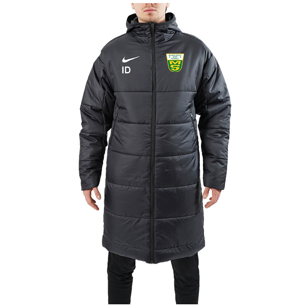 Nike Manglerud Star Fotball Vinterjakke Sort