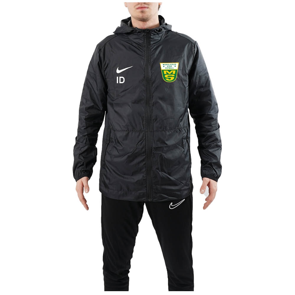 Nike Manglerud Star Fotball Regnjakke Barn Sort