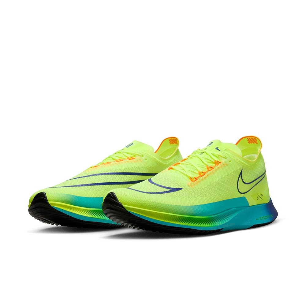 Nike ZoomX Streakfly Joggesko Volt/Blå