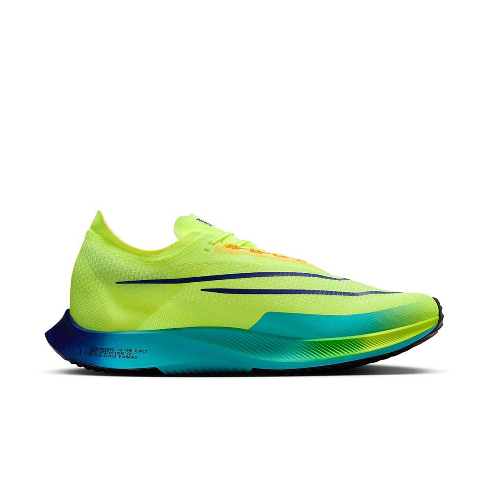 Nike ZoomX Streakfly Joggesko Volt/Blå