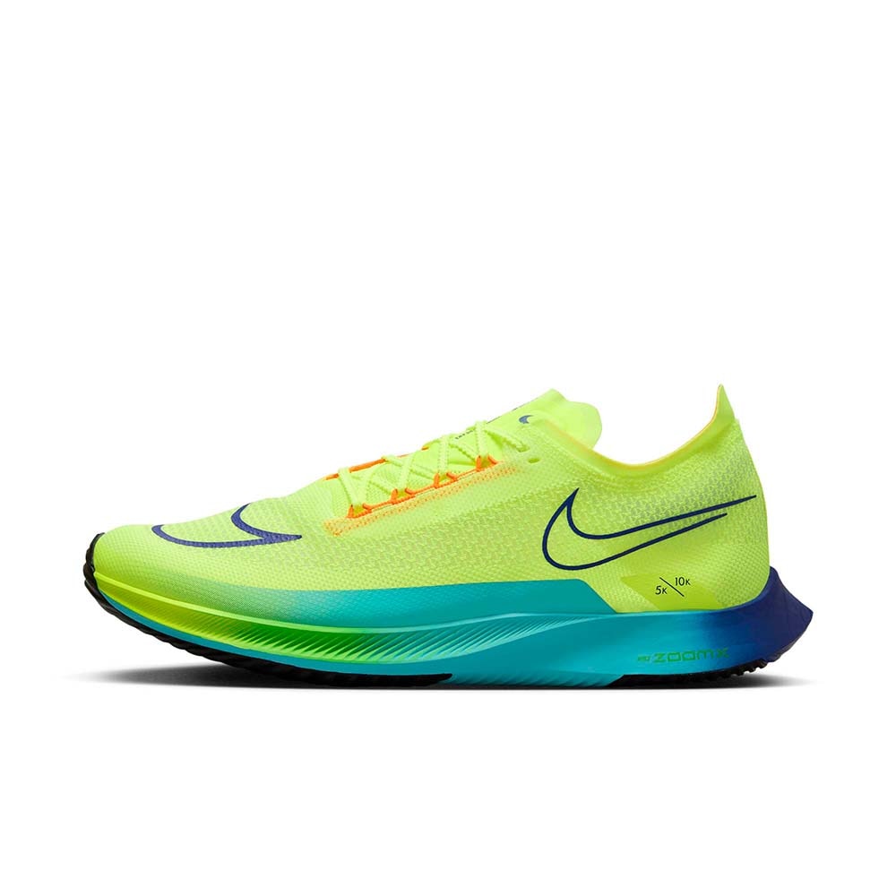 Nike ZoomX Streakfly Joggesko Volt/Blå