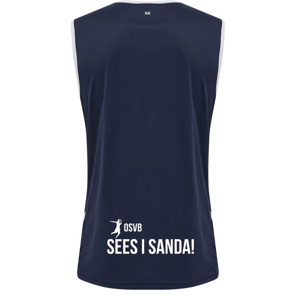 Hummel Oslo Sandvolleyball Singlet Marine