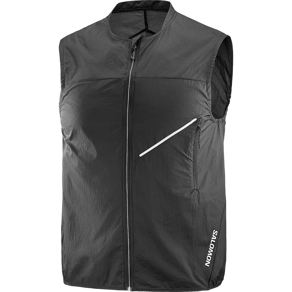 Salomon Sense Aero Wind Løpevest Herre Sort