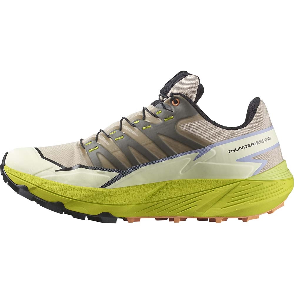 Salomon Thundercross Joggesko Dame Brun/Grønn