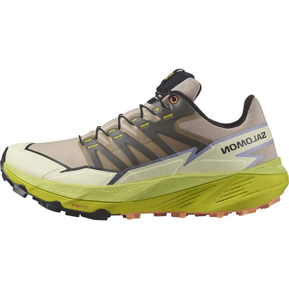 Salomon Thundercross Joggesko Dame Brun/Grønn