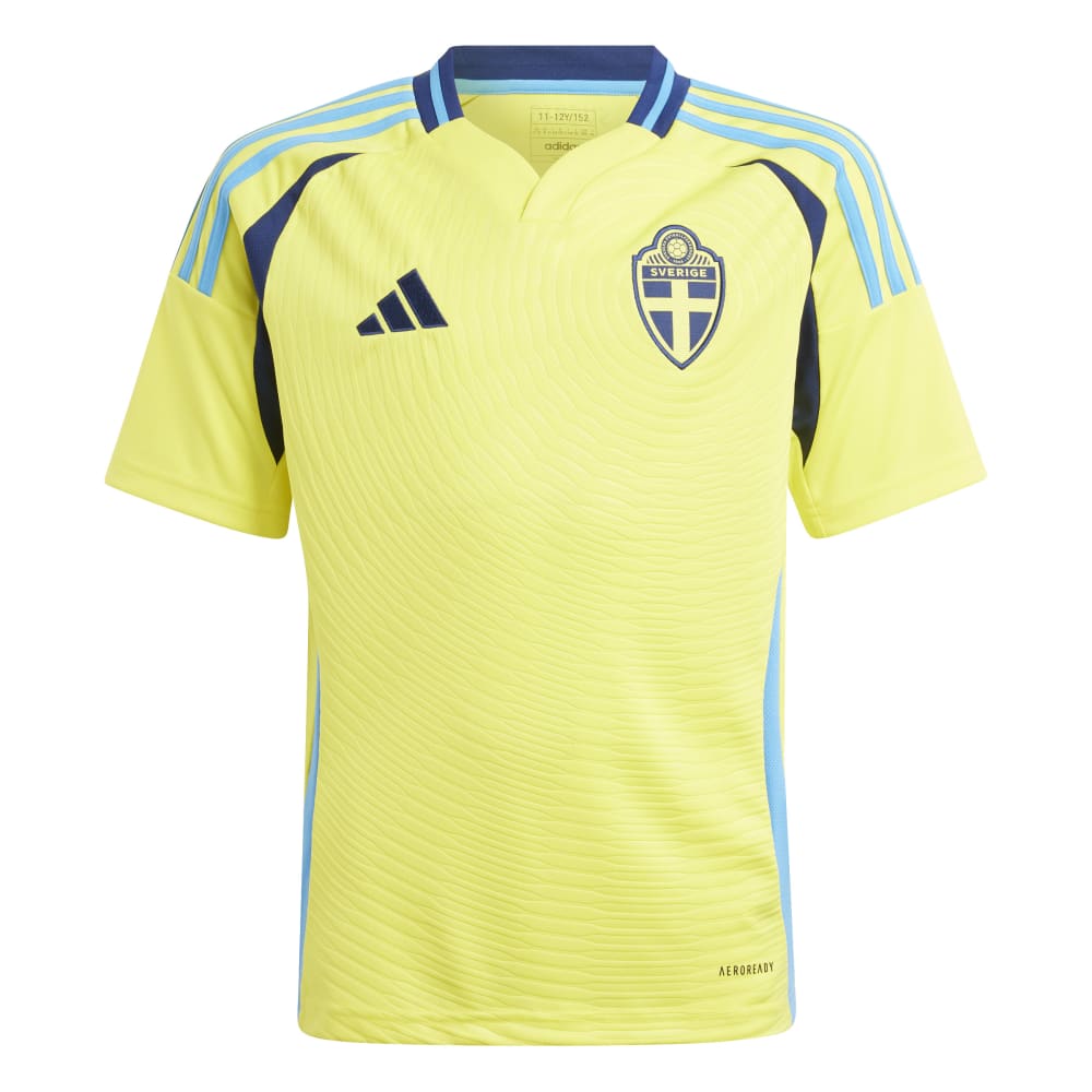 Adidas Sverige Fotballdrakt 2024 Barn Hjemme