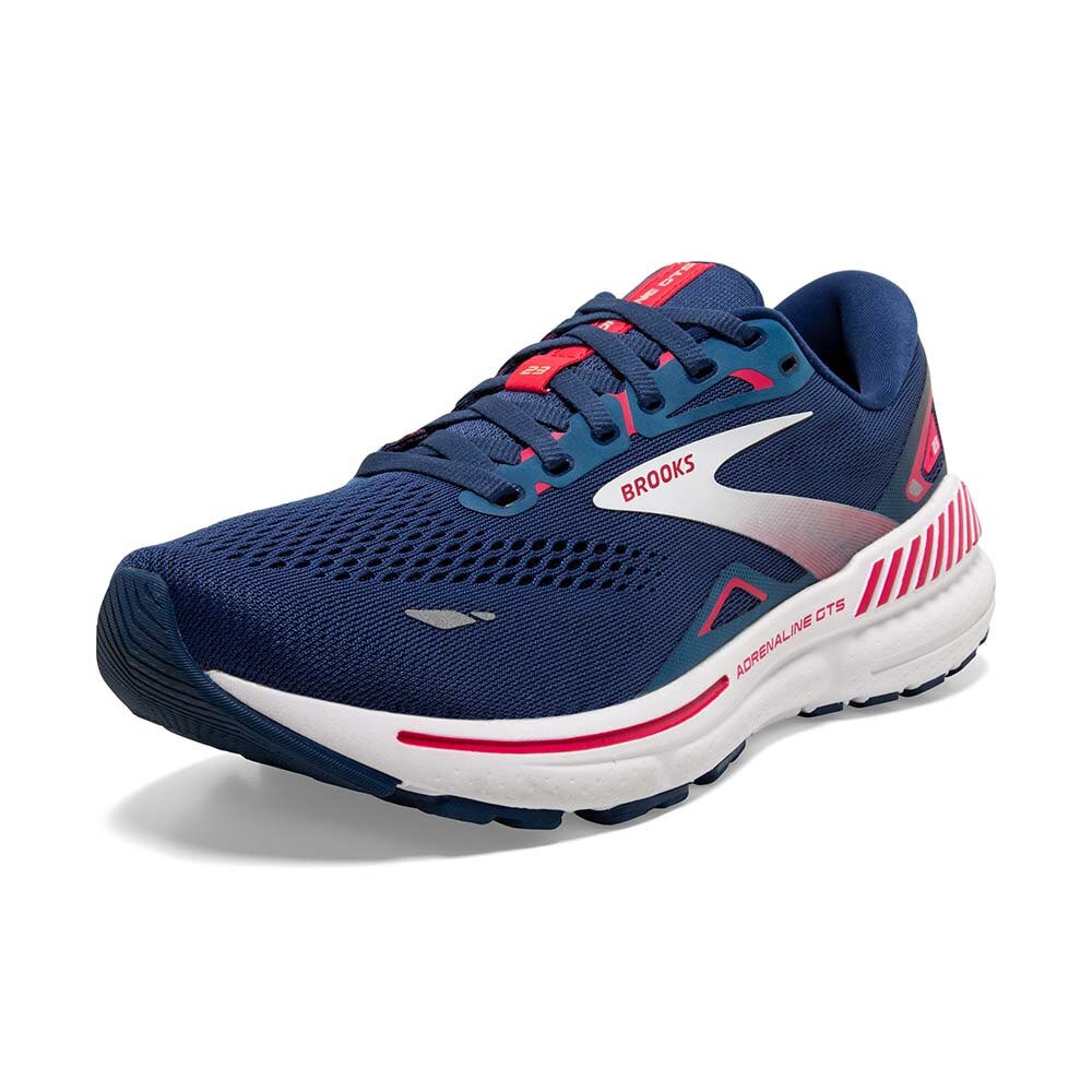 Brooks Adrenaline GTS 23 Joggesko Dame Blå/Rosa