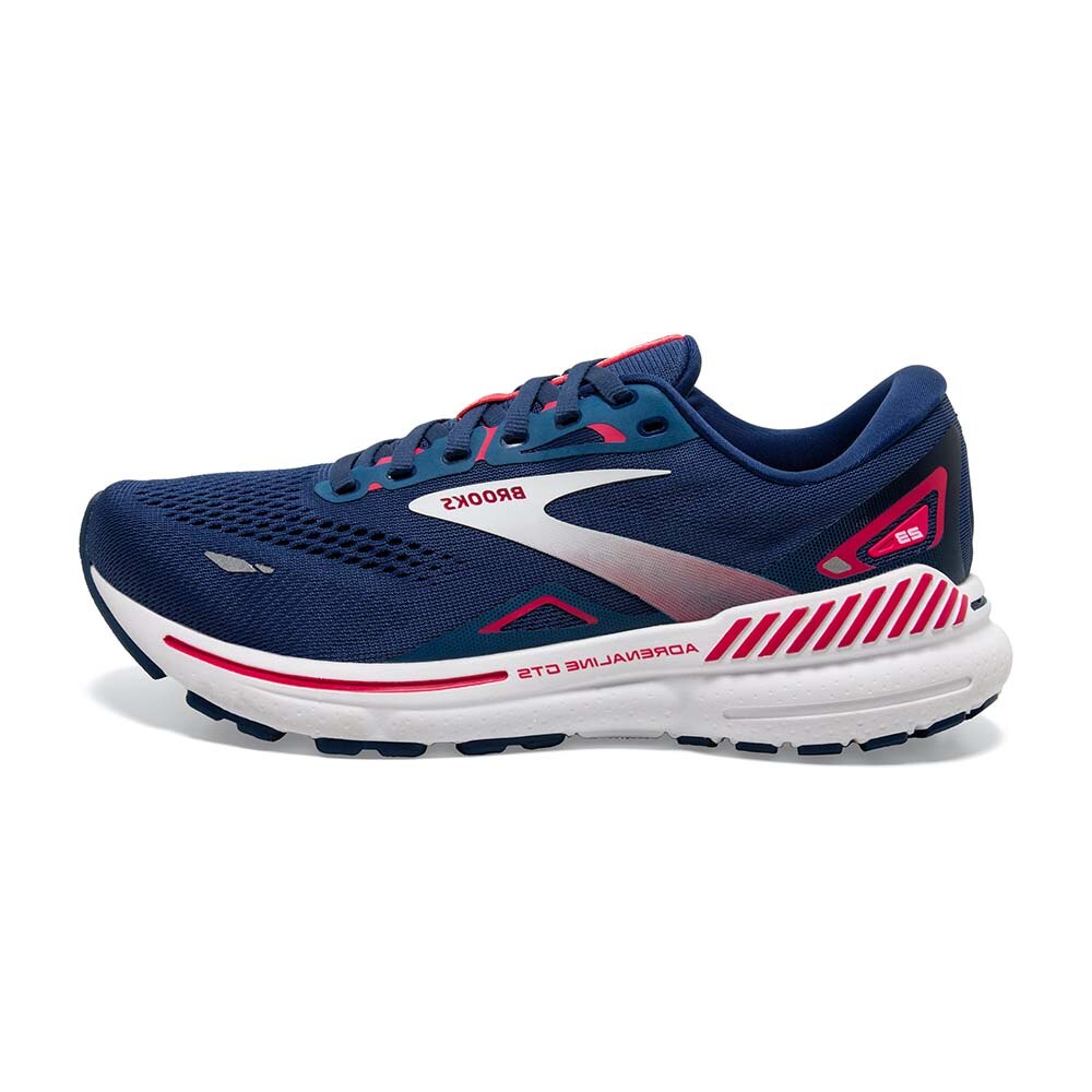 Brooks Adrenaline GTS 23 Joggesko Dame Blå/Rosa