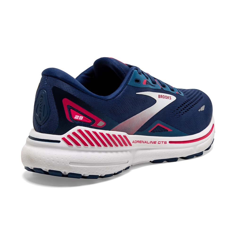 Brooks Adrenaline GTS 23 Joggesko Dame Blå/Rosa