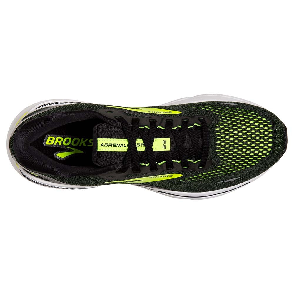 Brooks Adrenaline GTS 23 Joggesko Herre Sort/Volt