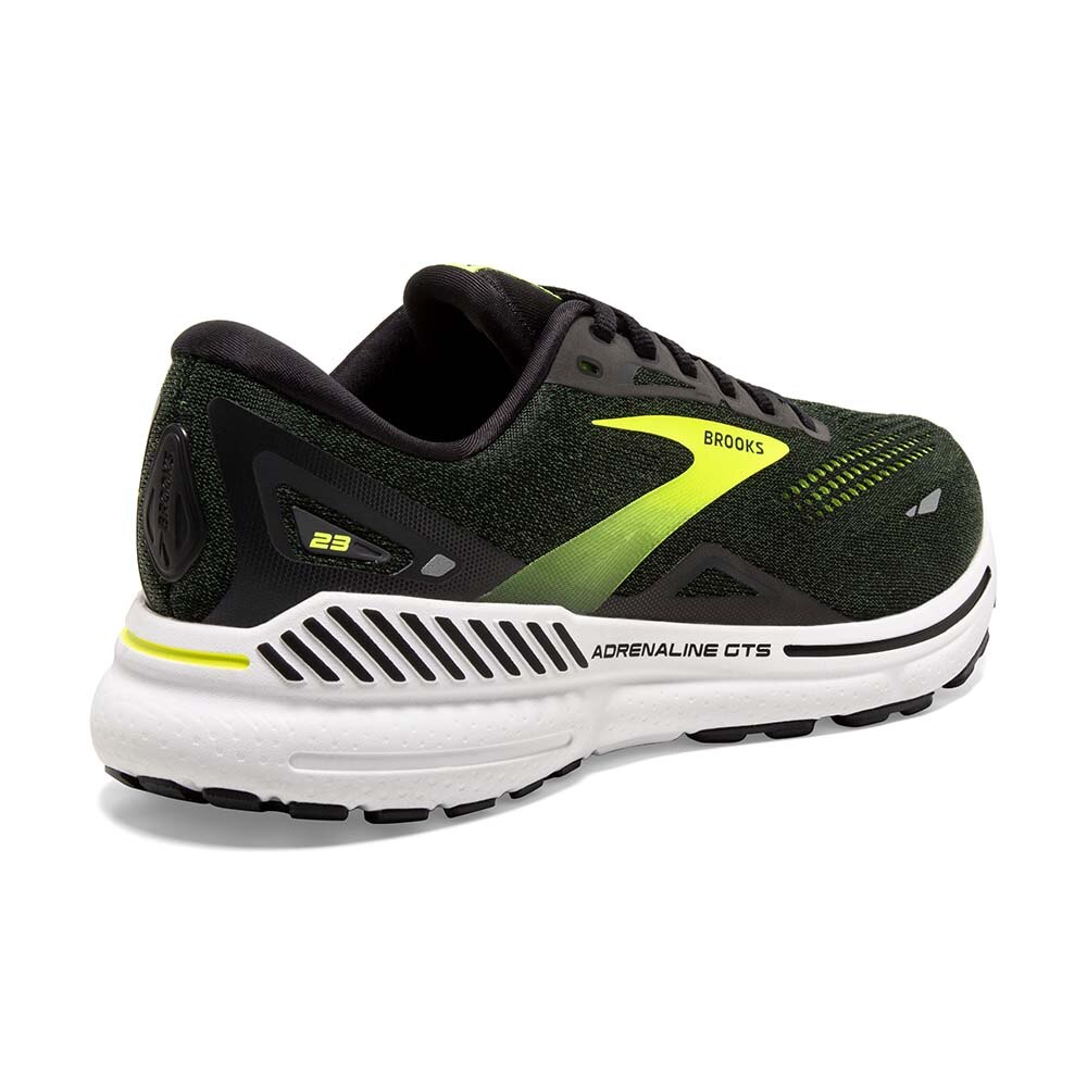 Brooks Adrenaline GTS 23 Joggesko Herre Sort/Volt