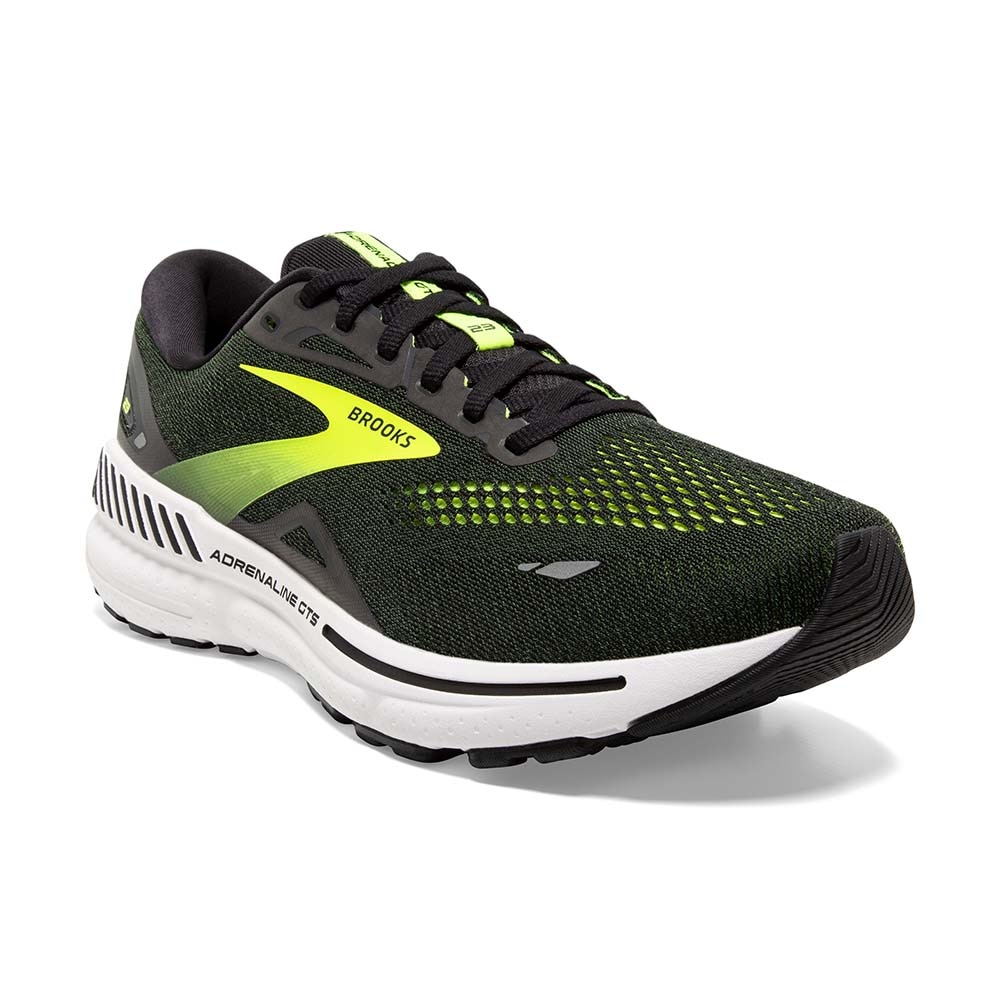 Brooks Adrenaline GTS 23 Joggesko Herre Sort/Volt