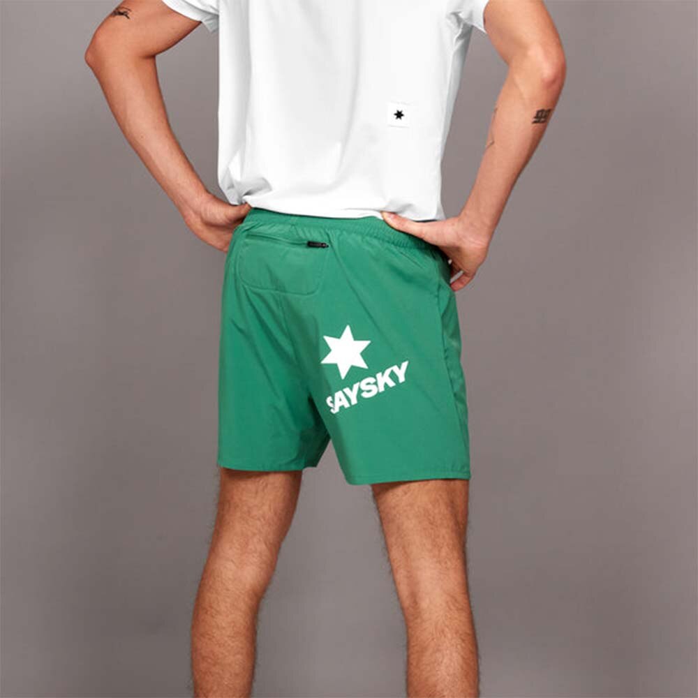 Saysky Pace 5'' Løpeshorts Herre Grønn