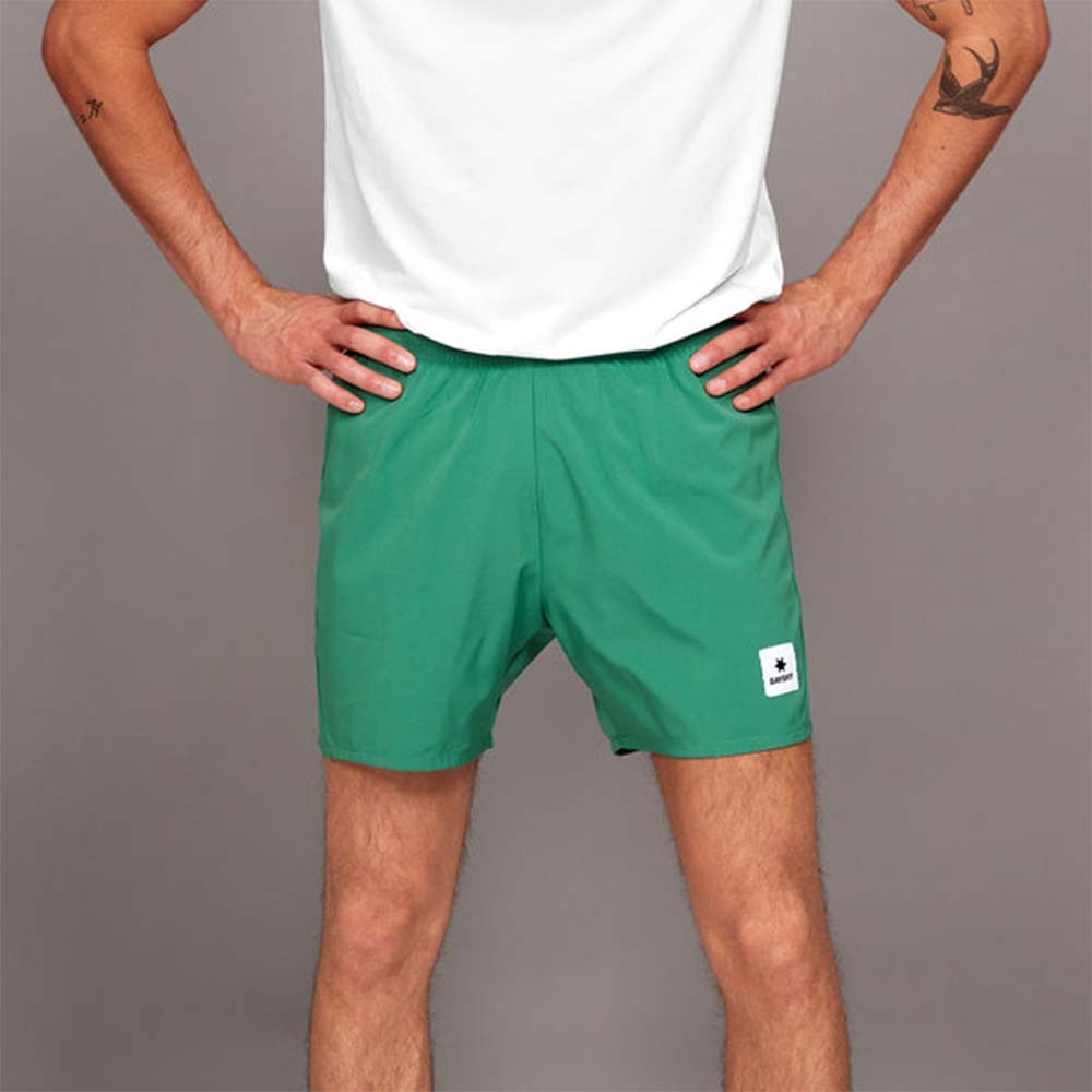 Saysky Pace 5'' Løpeshorts Herre Grønn