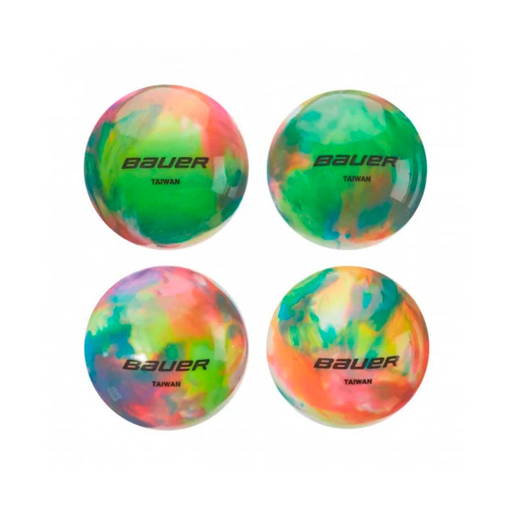 Bauer Teknikk Ball Multifarge 4-pack