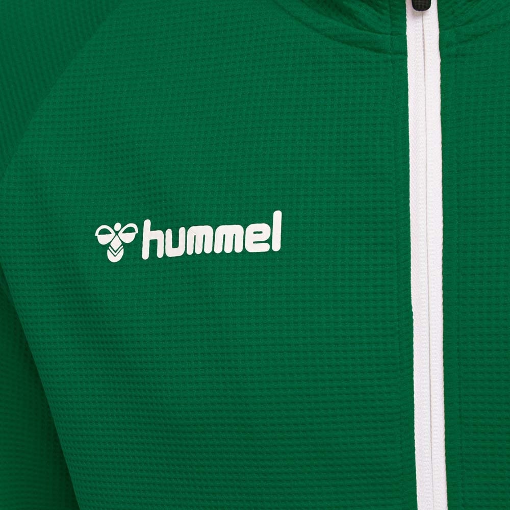 Hummel Authentic Poly Zip Treningsjakke Grønn Barn