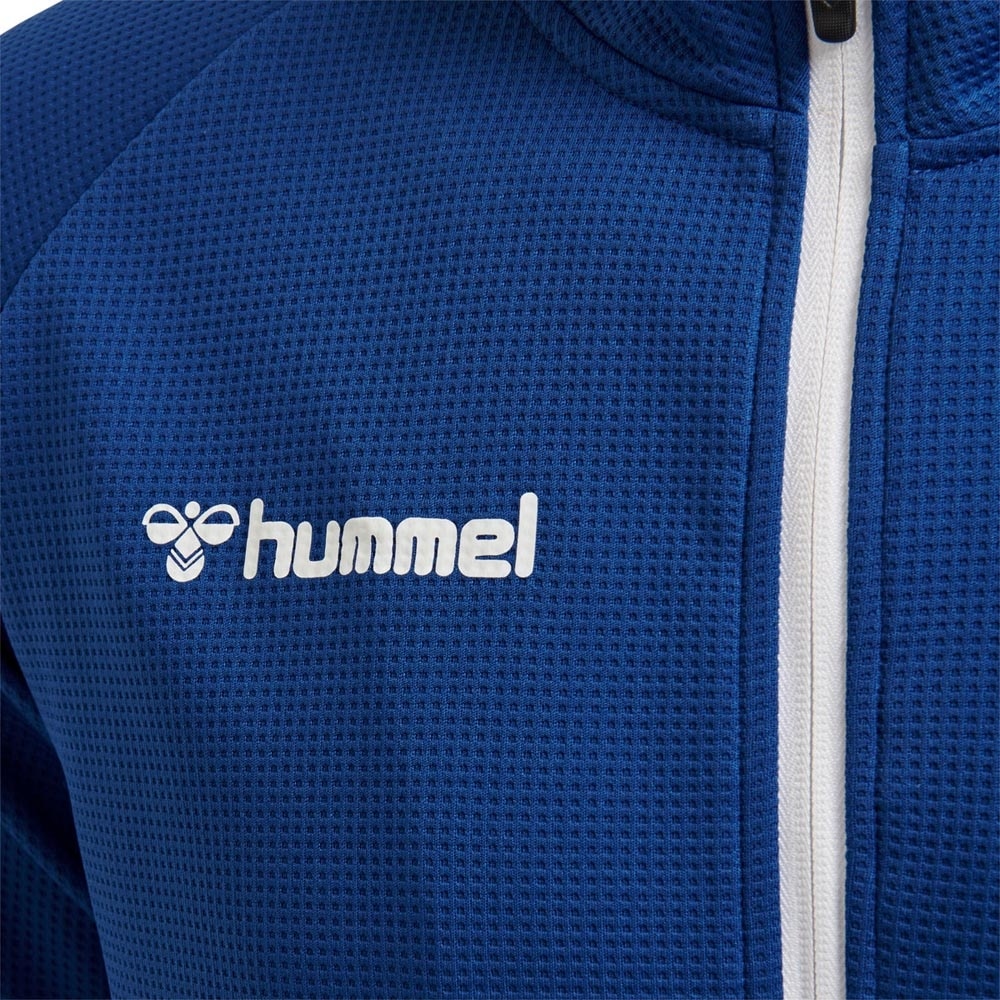 Hummel Authentic Poly Zip Treningsjakke Blå Barn