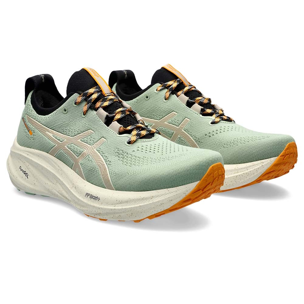 Asics Gel-Nimbus 26 TR Joggesko Herre Turkis/Beige