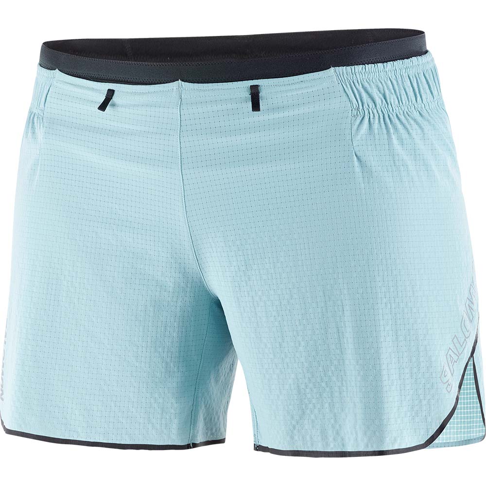 Salomon Sense Aero 5" Løpeshorts Dame Lys Blå