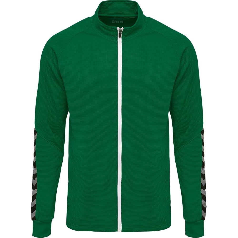 Hummel Authentic Poly Zip Treningsjakke Grønn