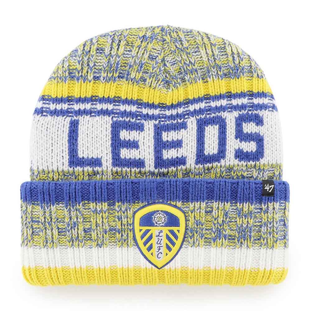 Official Product 47 Leeds United Cuff Strikket Beanie 