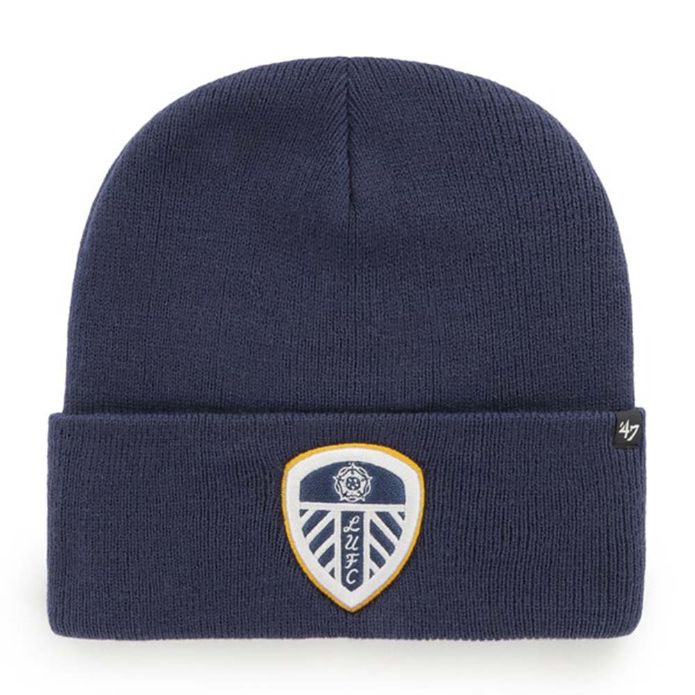 Official Product 47 Leeds United Cuff Beanie Lue Norge