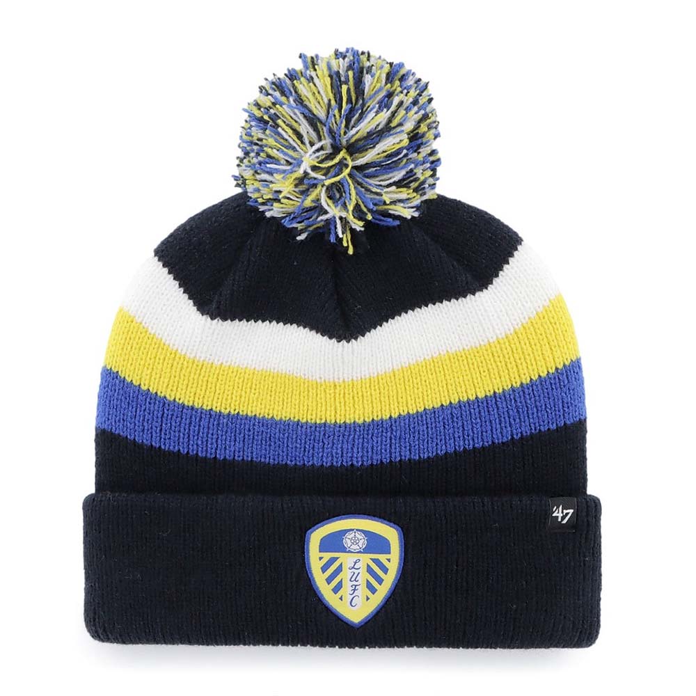 Official Product 47 Leeds United Cuff Highlighter Beanie Lue