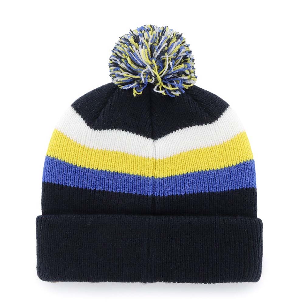 Official Product 47 Leeds United Cuff Highlighter Beanie Lue
