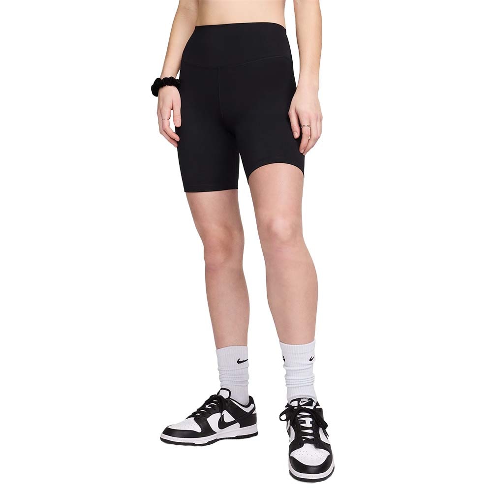 Nike Dri-Fit One HighRise 8'' Shorts Dame Sort