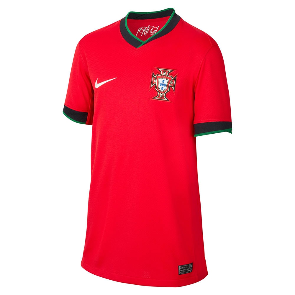 Nike Portugal Fotballdrakt 2024 Barn Hjemme
