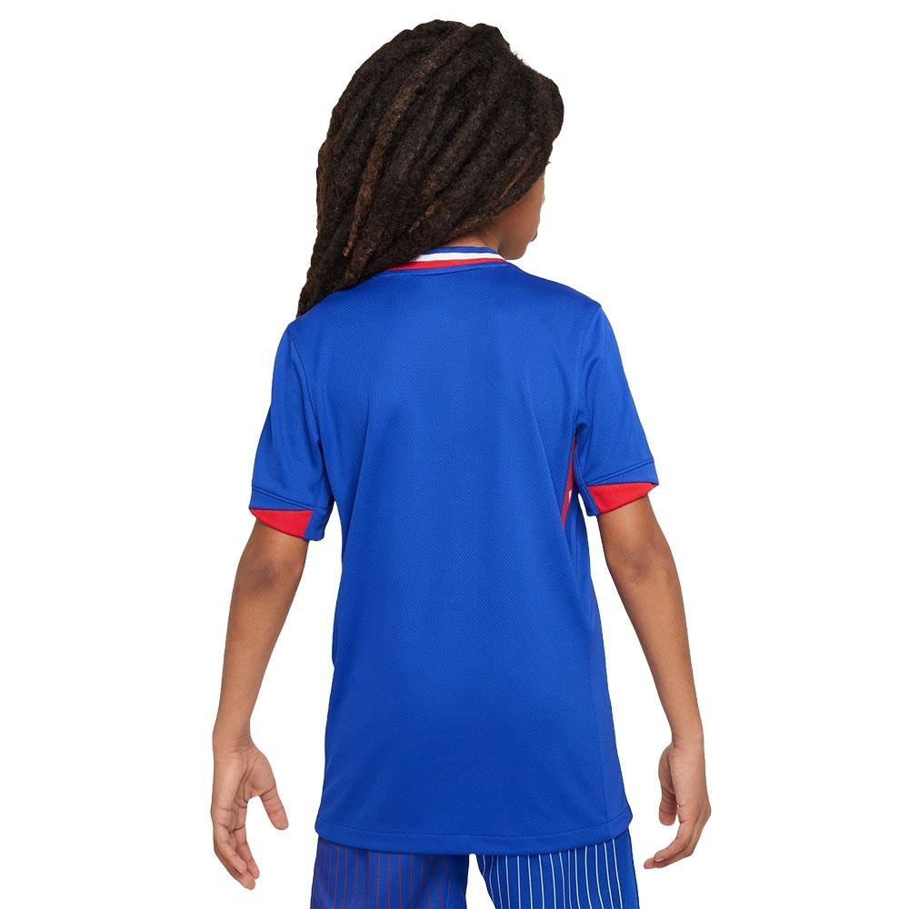 Nike Frankrike Fotballdrakt 2024 Barn Hjemme