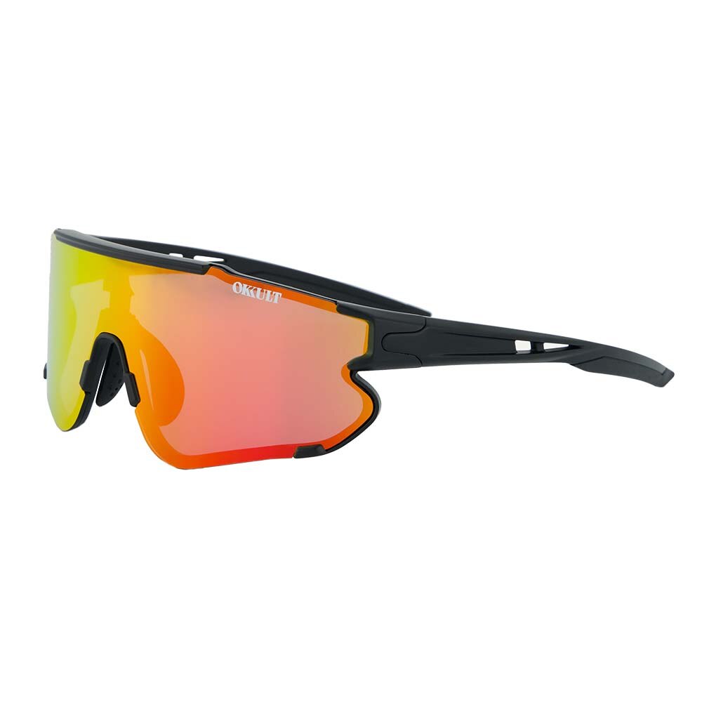 Okkult Lex Sportsbrille Sort/Oransje