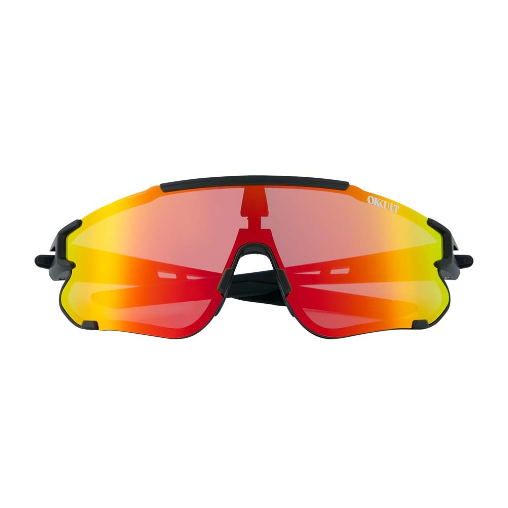 Okkult Lex Sportsbrille Sort/Oransje