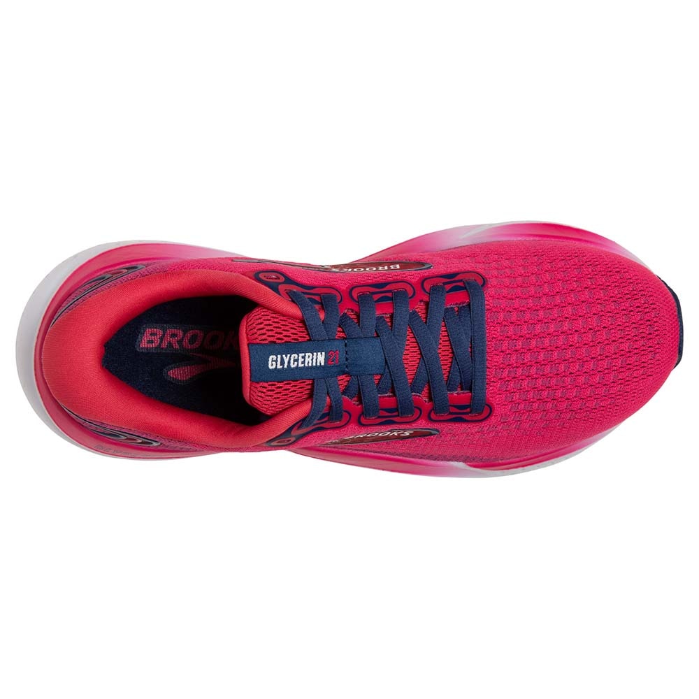 Brooks Clycerin 21 Joggesko Dame Rosa/Blå