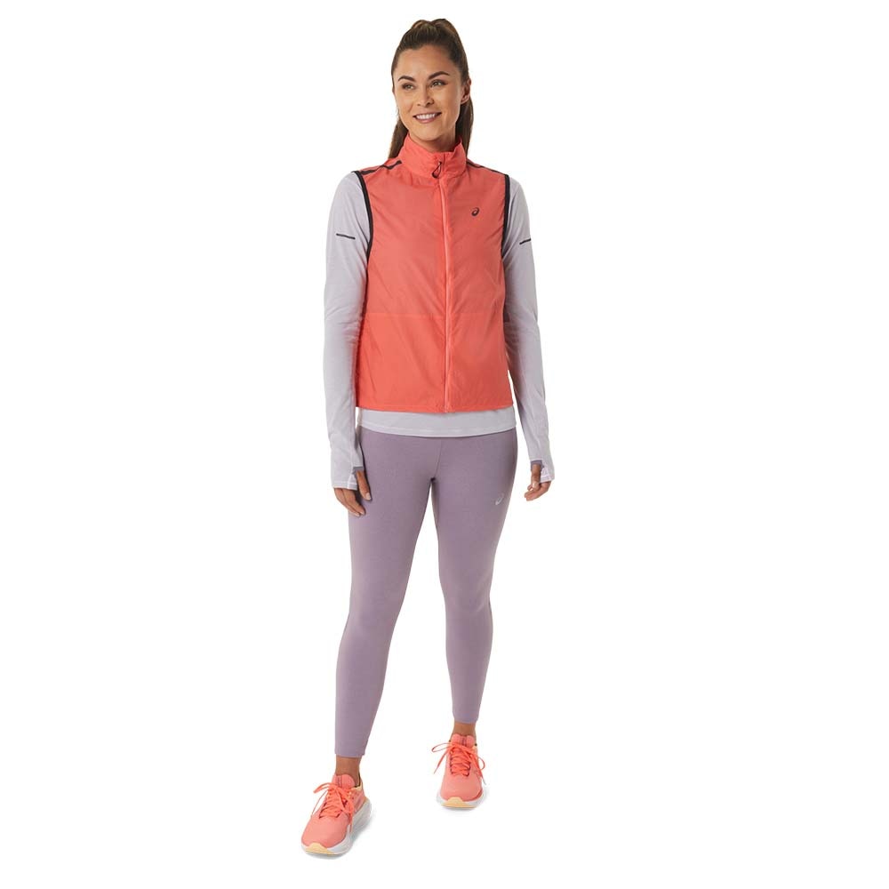 Asics Metarun Packable Vest Dame Rosa