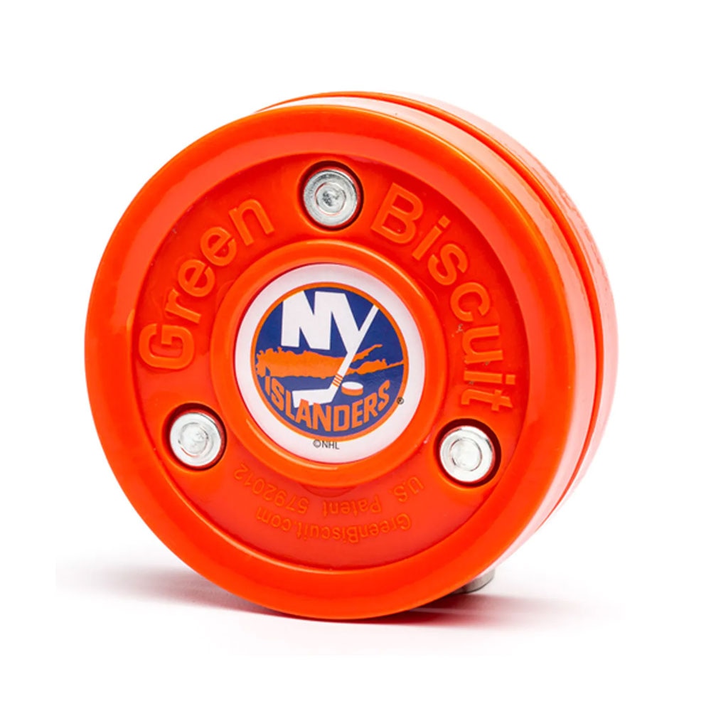 Green Biscuit Teknikk Puck New York Islanders