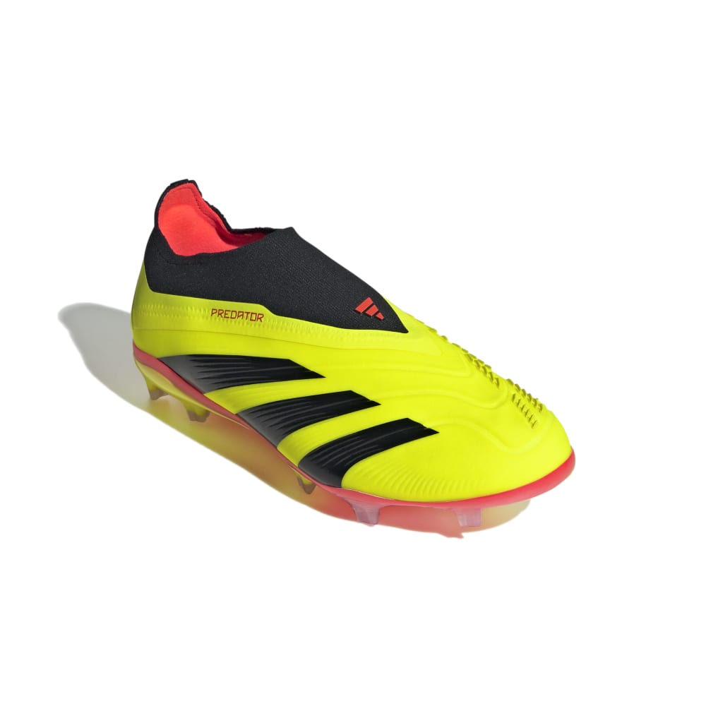 Adidas Predator Elite FG/AG Laceless Fotballsko Barn Energy Citrus