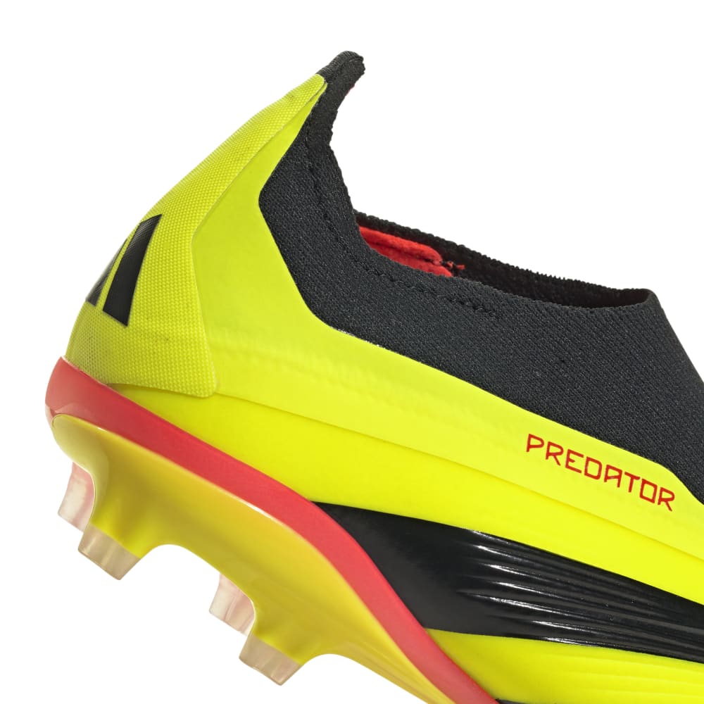 Adidas Predator Elite FG/AG Laceless Fotballsko Barn Energy Citrus