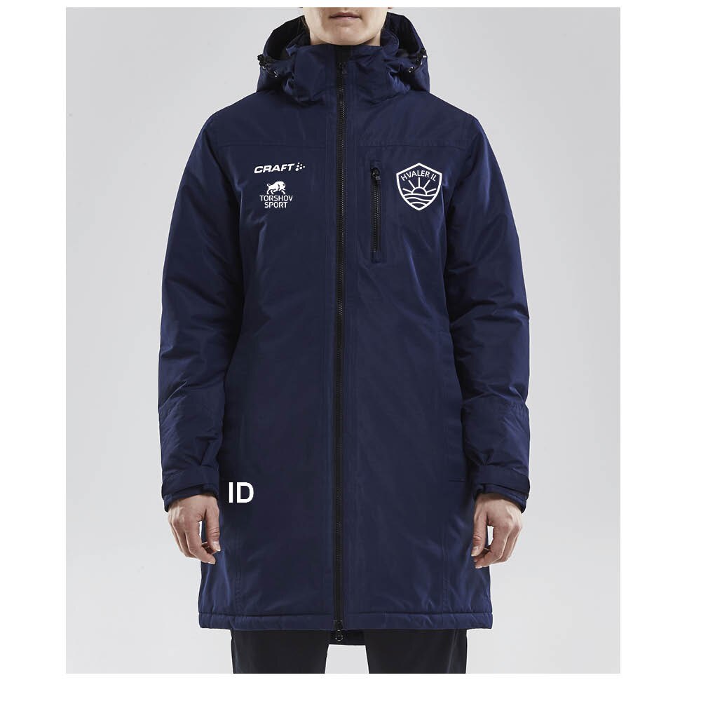 Craft Hvaler IL Parkas Vinterjakke Dame Marine