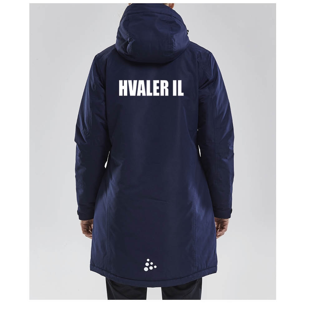 Craft Hvaler IL Parkas Vinterjakke Dame Marine