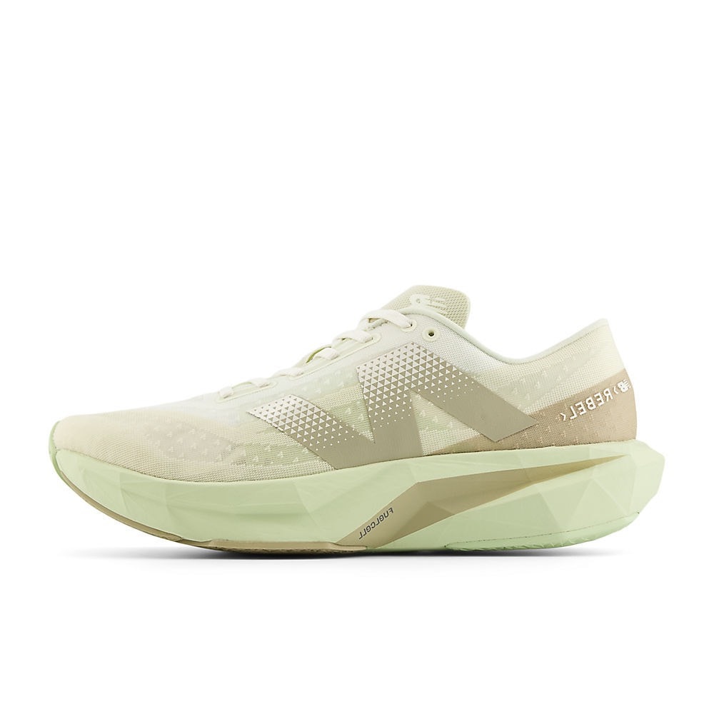 New Balance FuelCell Rebel V4 Joggesko Grønn/Beige