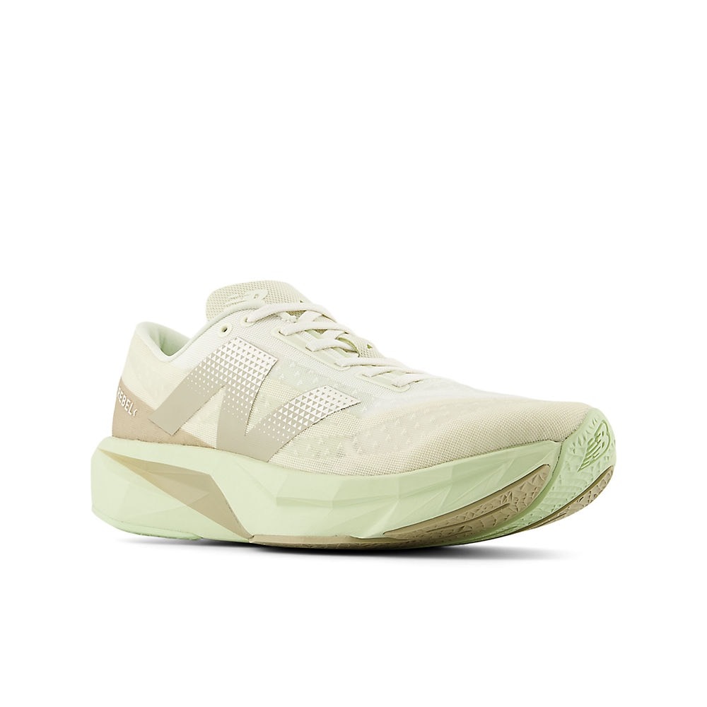 New Balance FuelCell Rebel V4 Joggesko Grønn/Beige