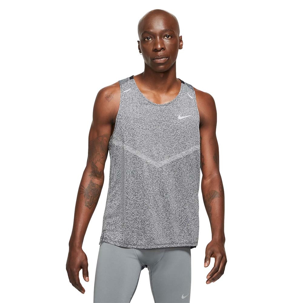 Nike Dri-Fit Rise 365 Tank Herre Grå/Sort