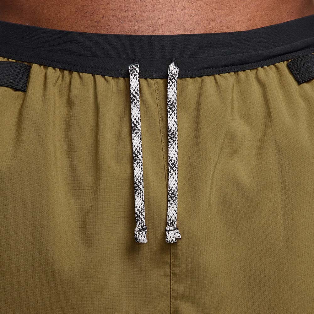 Nike Dri-Fit Trail Flex Stride 5' Løpeshorts Herre Grønn/Grå