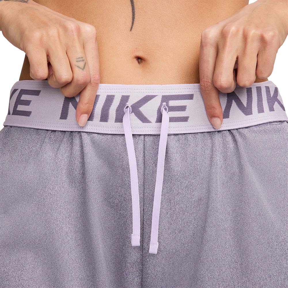Nike Dri-Fit Attack Mid-Rise 5'' Shorts Dame Lilla