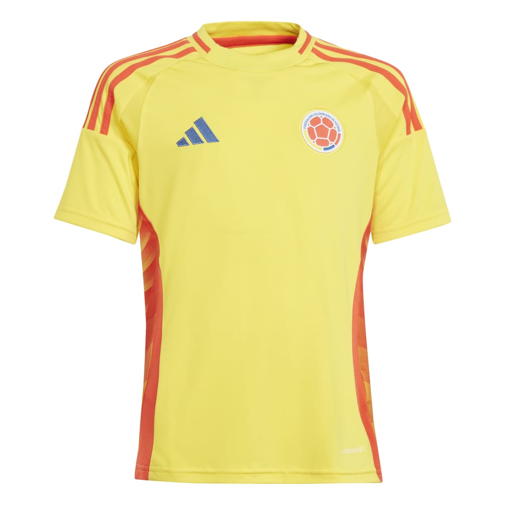 Adidas Colombia Fotballdrakt 2024 Barn Hjemme